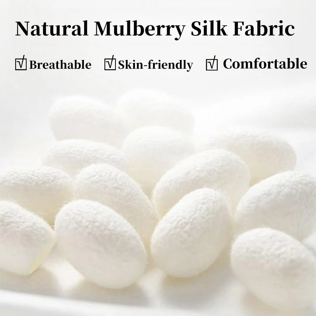 Tank Tops for Women,Mulberry Silk Sleeveless Layering Shirt, Lightweight Stretchy Undershirt,Loose Fit