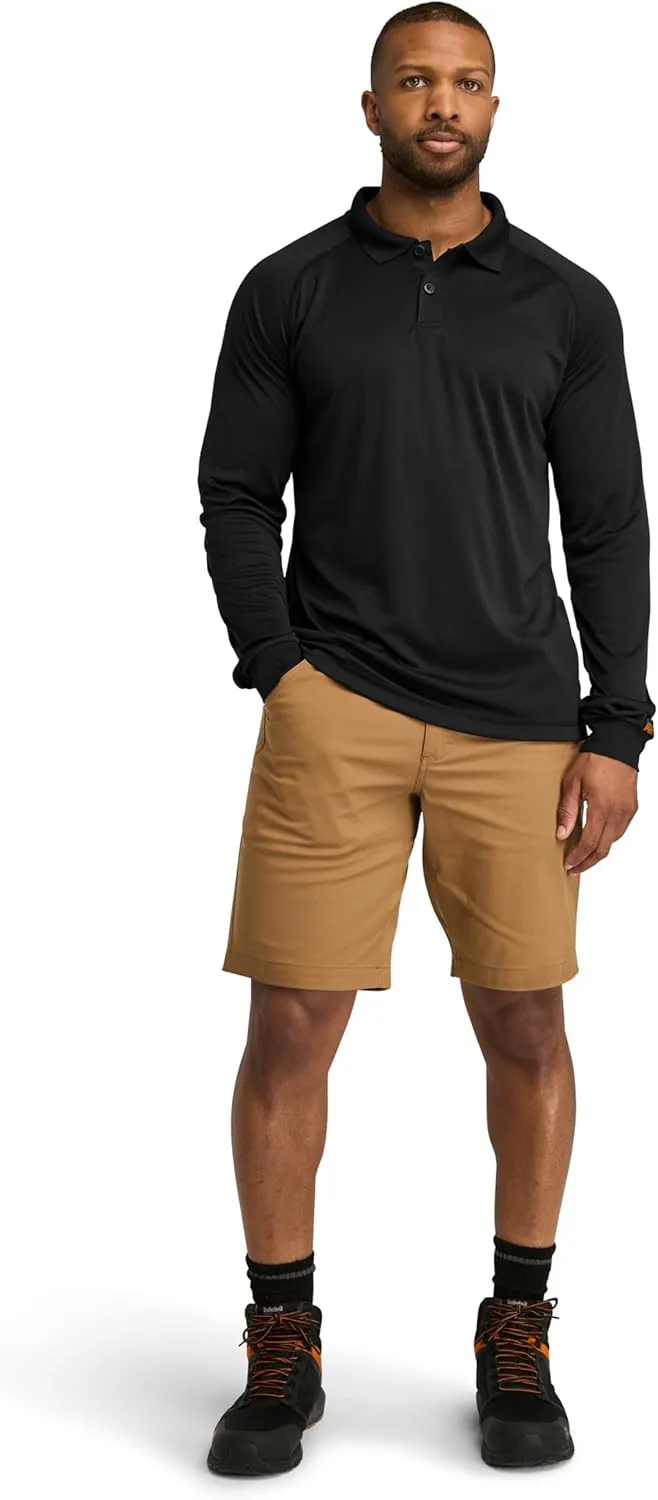 Timberland PRO Men's A5YFY Wicking Good Long Sleeve Polo