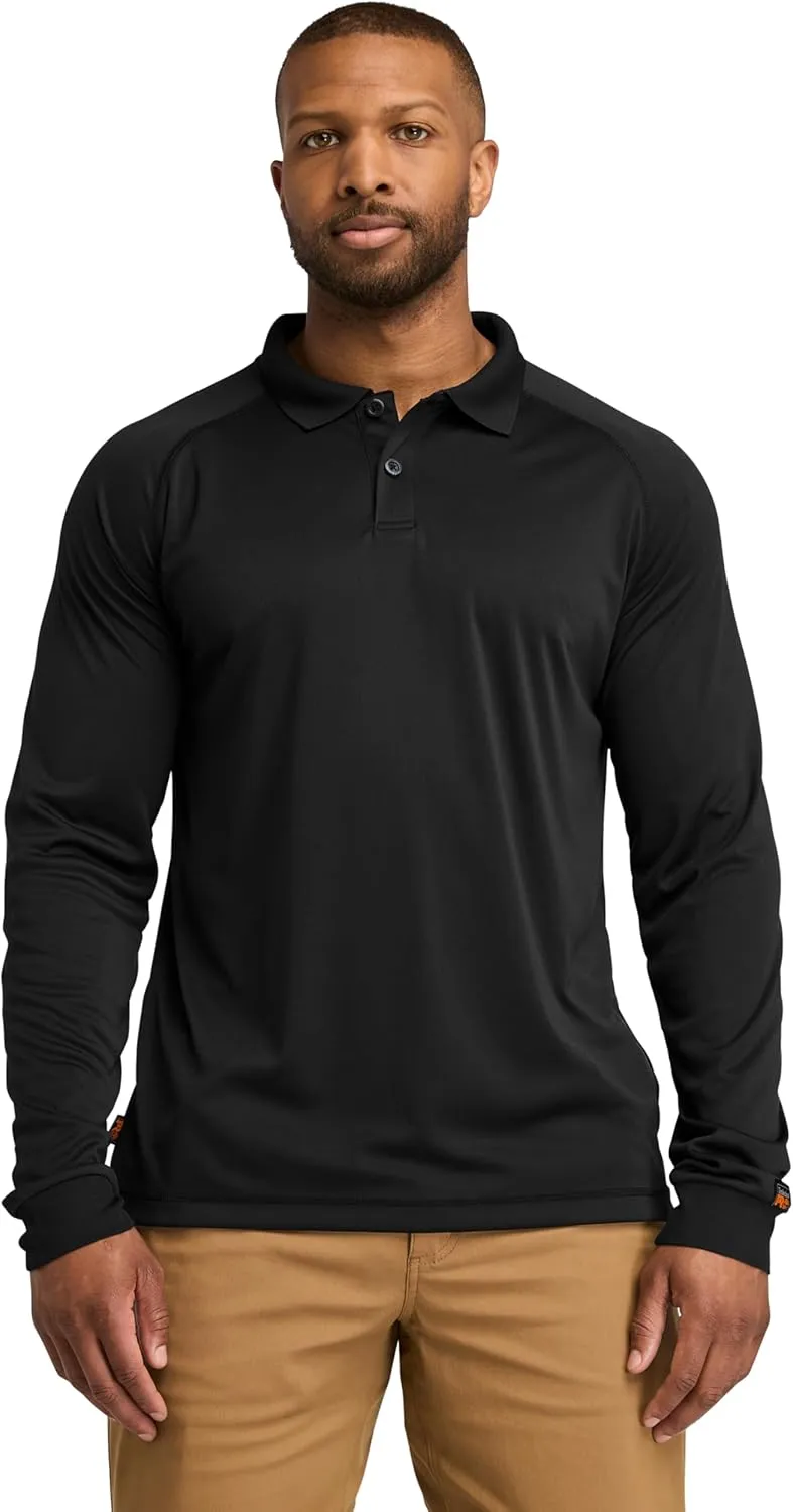 Timberland PRO Men's A5YFY Wicking Good Long Sleeve Polo