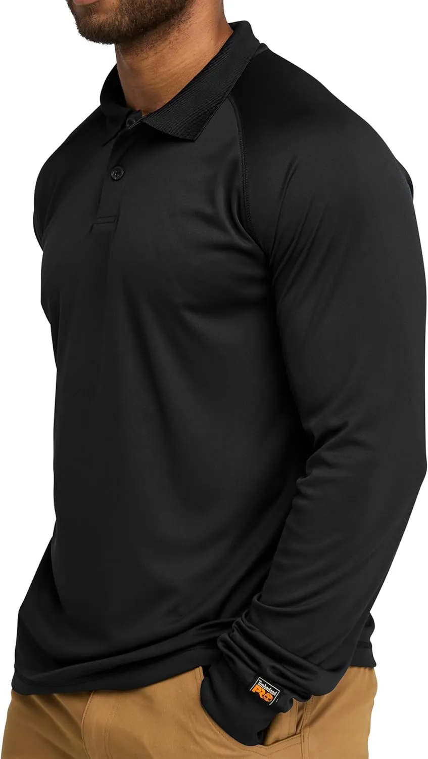 Timberland PRO Men's A5YFY Wicking Good Long Sleeve Polo