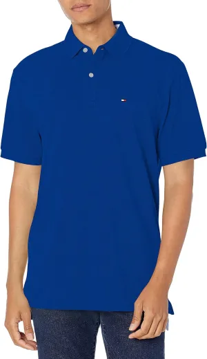 Tommy Hilfiger Men's Classic Fit Short Sleeve Cotton Polo Shirt