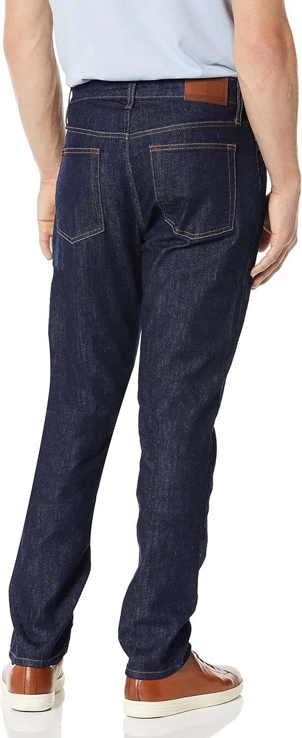 Tommy Hilfiger Mens Stretch Vintage Straight Leg Jeans