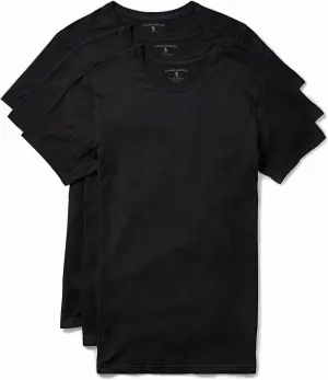 Trailblazer Slim Fit Crew Neck Undershirts (3 Pack) Moisture-Wicking, NO Shrink T-Shirt