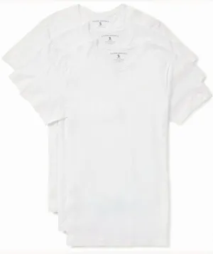 Trailblazer Slim Fit Crew Neck Undershirts (3 Pack) Moisture-Wicking, NO Shrink T-Shirt