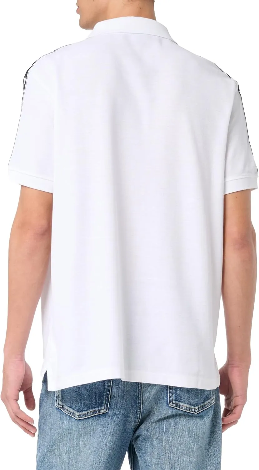 True Religion Men's Damask Short Sleeve Polo