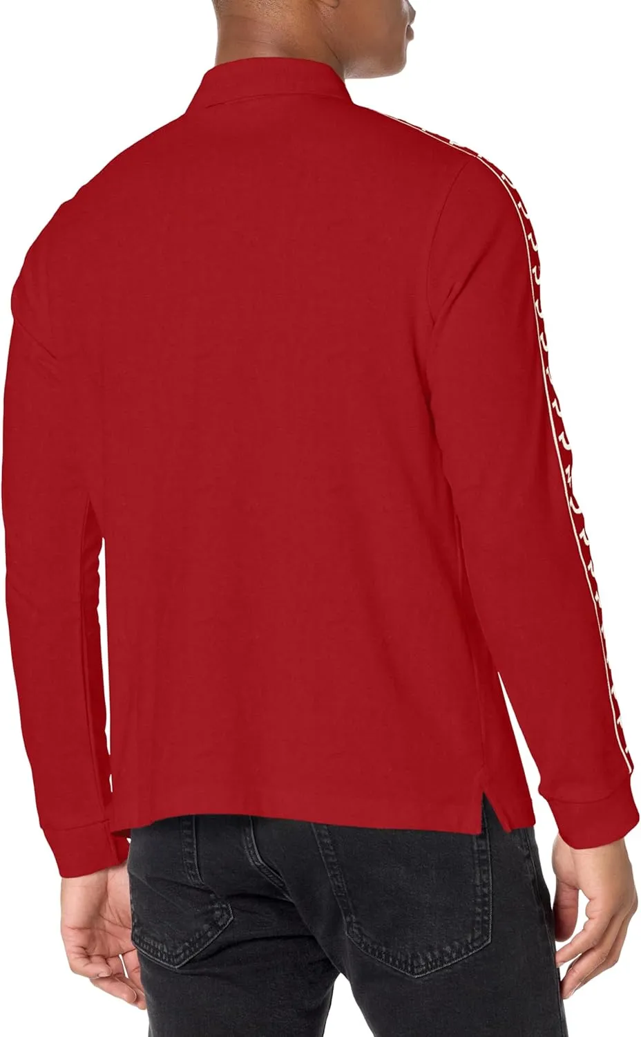 True Religion Men's Ls Dasmask Polo