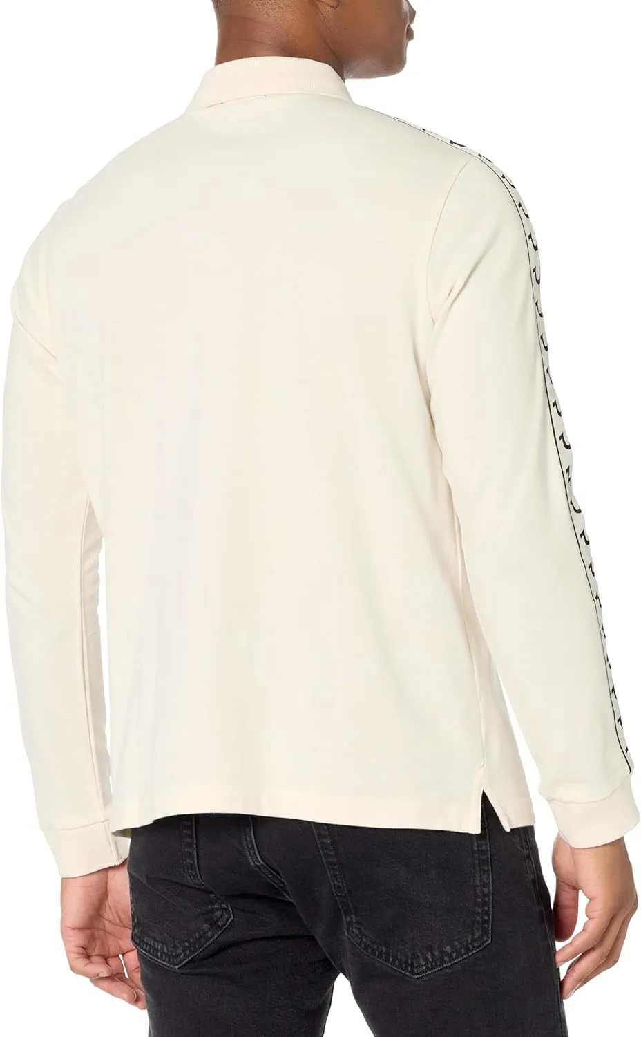 True Religion Men's Ls Dasmask Polo