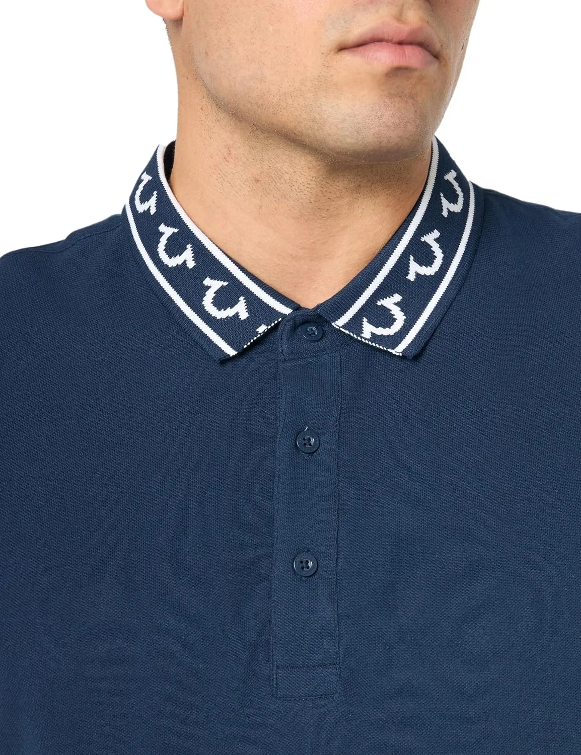 True Religion Men's Relaxed SS Polo