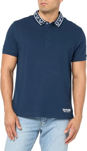 True Religion Men's Relaxed SS Polo