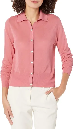 Vince Women's Collard Button Long Sleeve