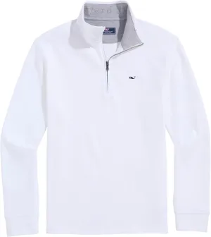 vineyard vines Men's Solid Saltwater Quarter-Zip