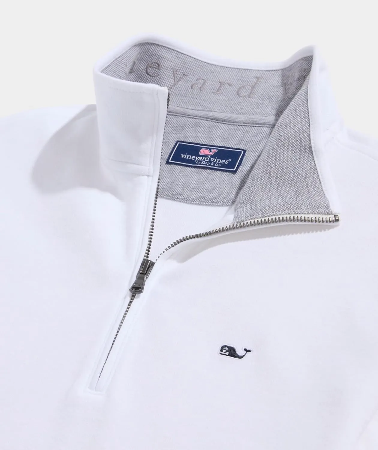 vineyard vines Men's Solid Saltwater Quarter-Zip