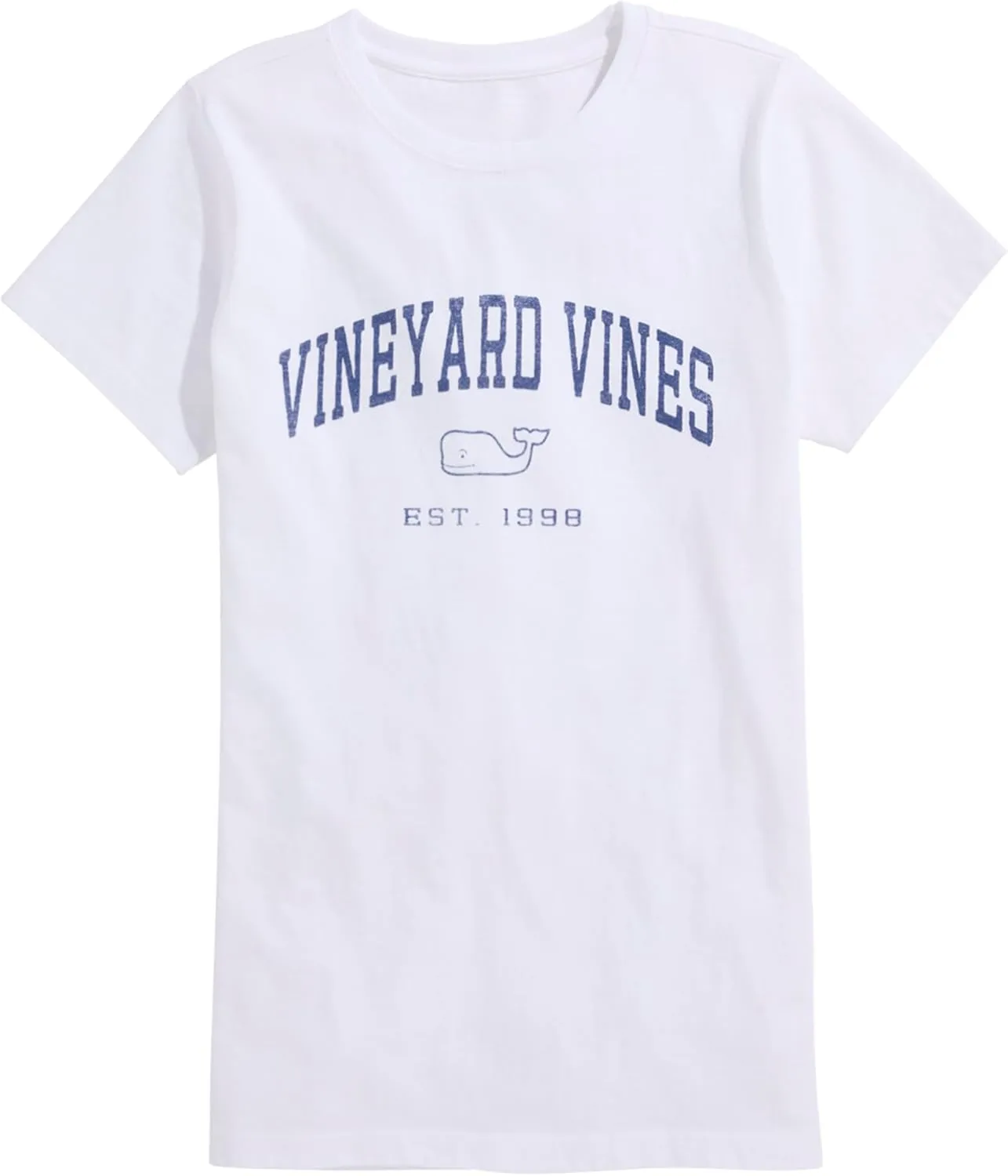 vineyard vines Women's Drift Dye Heritage Arch Logo Short-Sleeve Tee