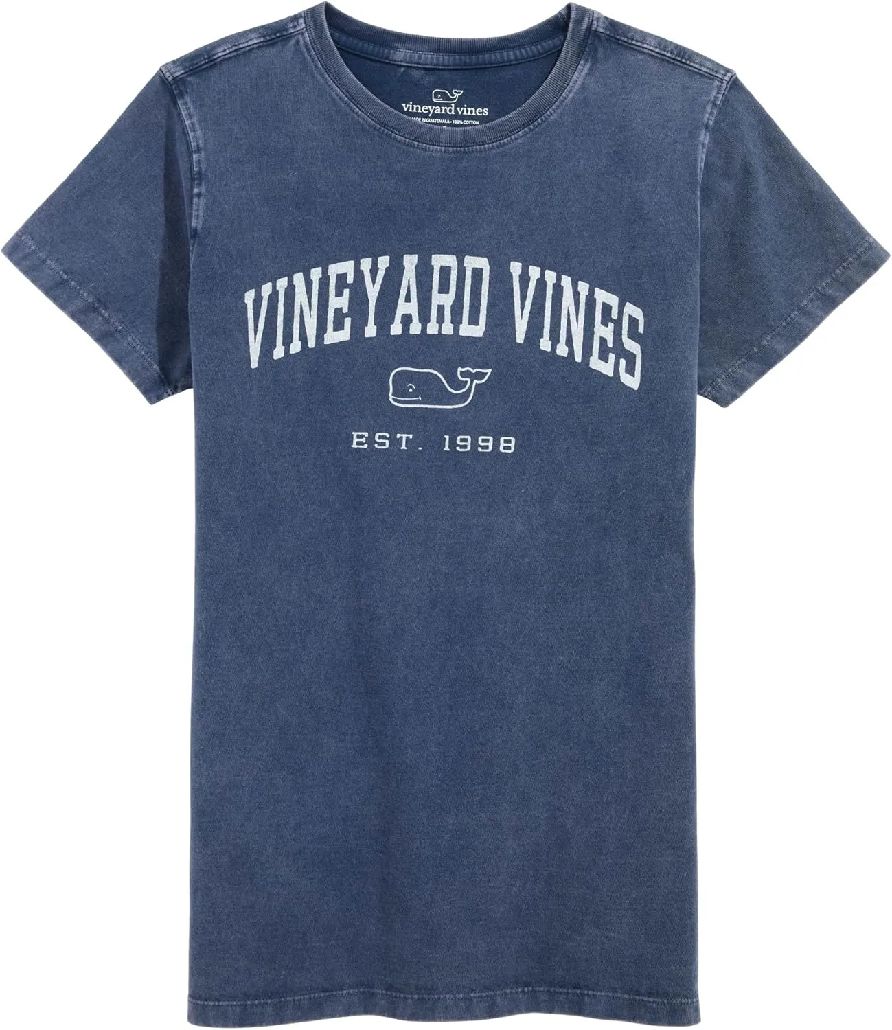 vineyard vines Women's Drift Dye Heritage Arch Logo Short-Sleeve Tee
