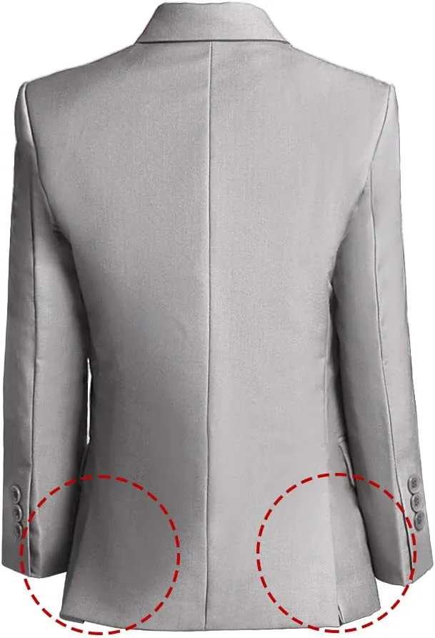 Visaccy Boys Formal Blazer School Jacket