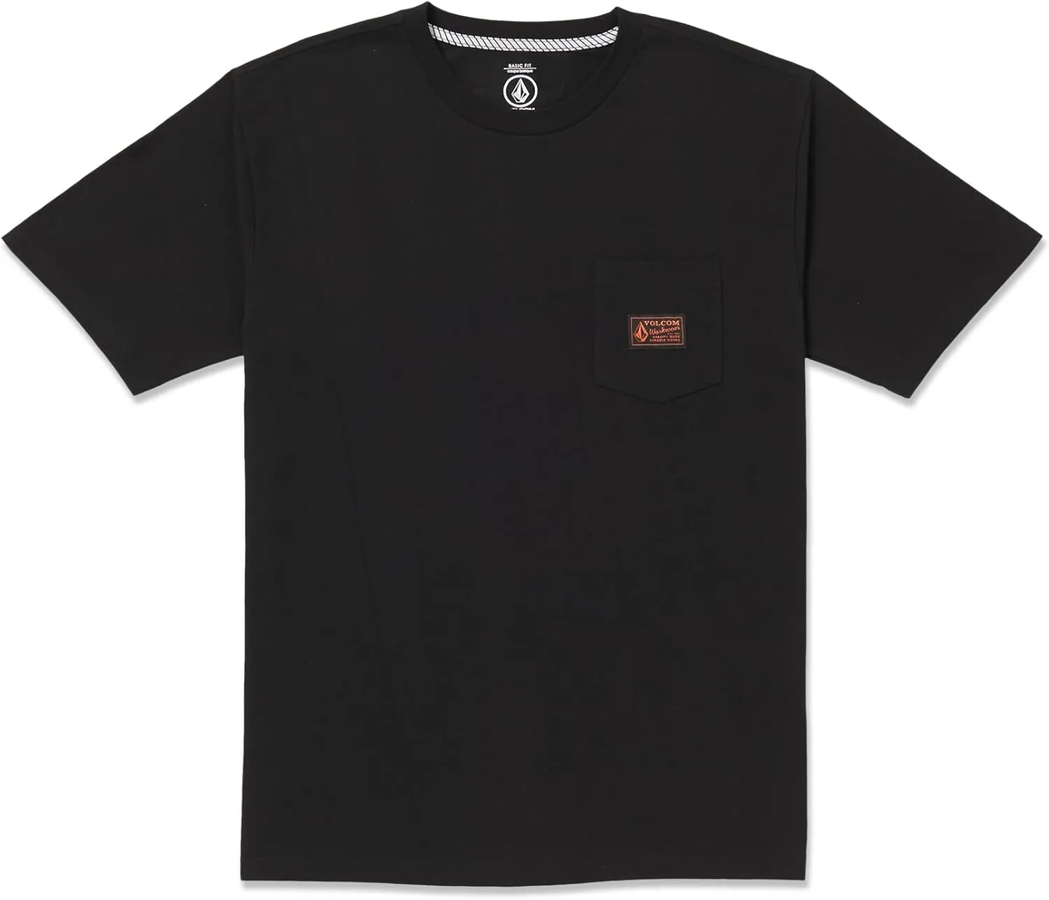 Volcom Men's Workwear T-Shirt-Heavyweight Short Sleeve Tee, Durable Cotton, Classic Fit for Construction & Outdoor Jobs