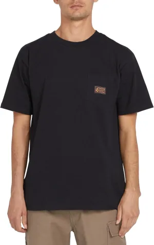 Volcom Men's Workwear T-Shirt-Heavyweight Short Sleeve Tee, Durable Cotton, Classic Fit for Construction & Outdoor Jobs