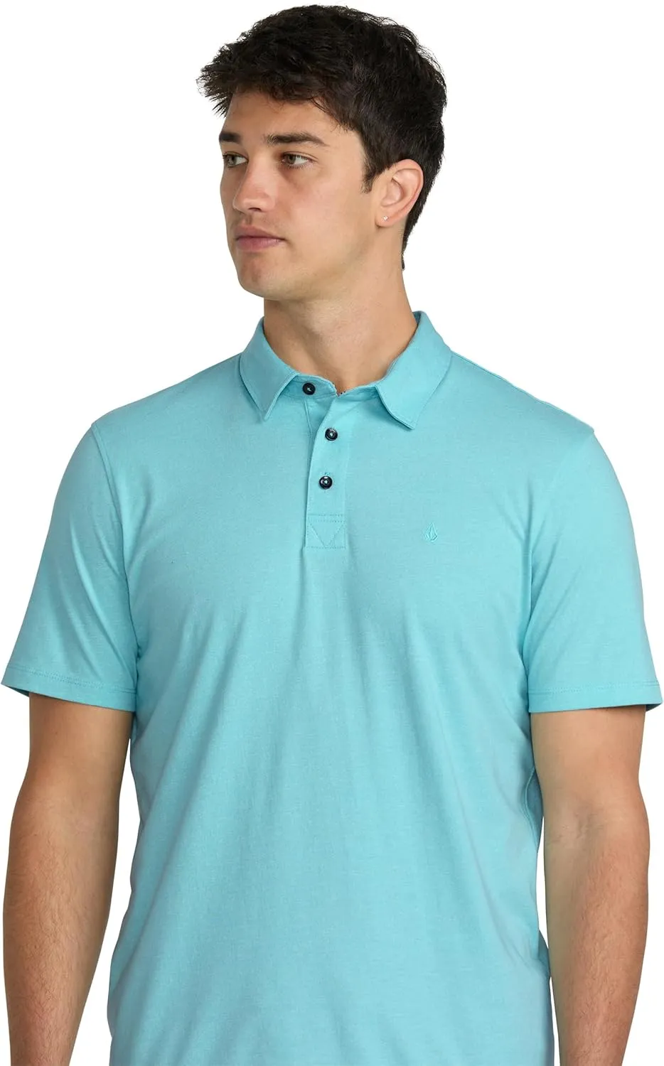 Volcom Men's Wowzer Modern Fit Short Sleeve Polo Shirt