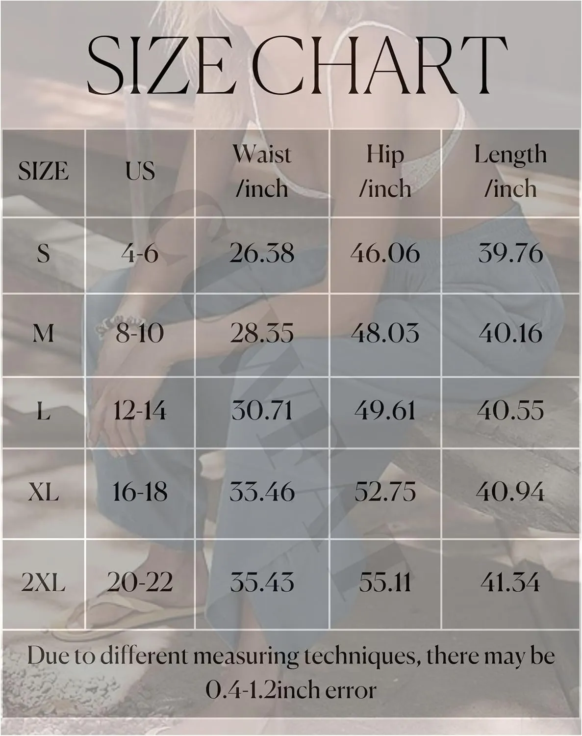 Wide Leg Harem Pants for Women Elastic Waist Casual Loose Pants Baggy Solid Palazzo Comfort Trousers with Pockets