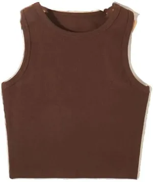 WINSUNNY Sexy Bustier Multicolor Sleeveless Cropped Vest Tank Camisole