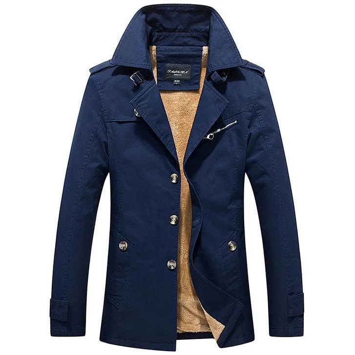 Winter Velvet Plus Thick Warm Jacket