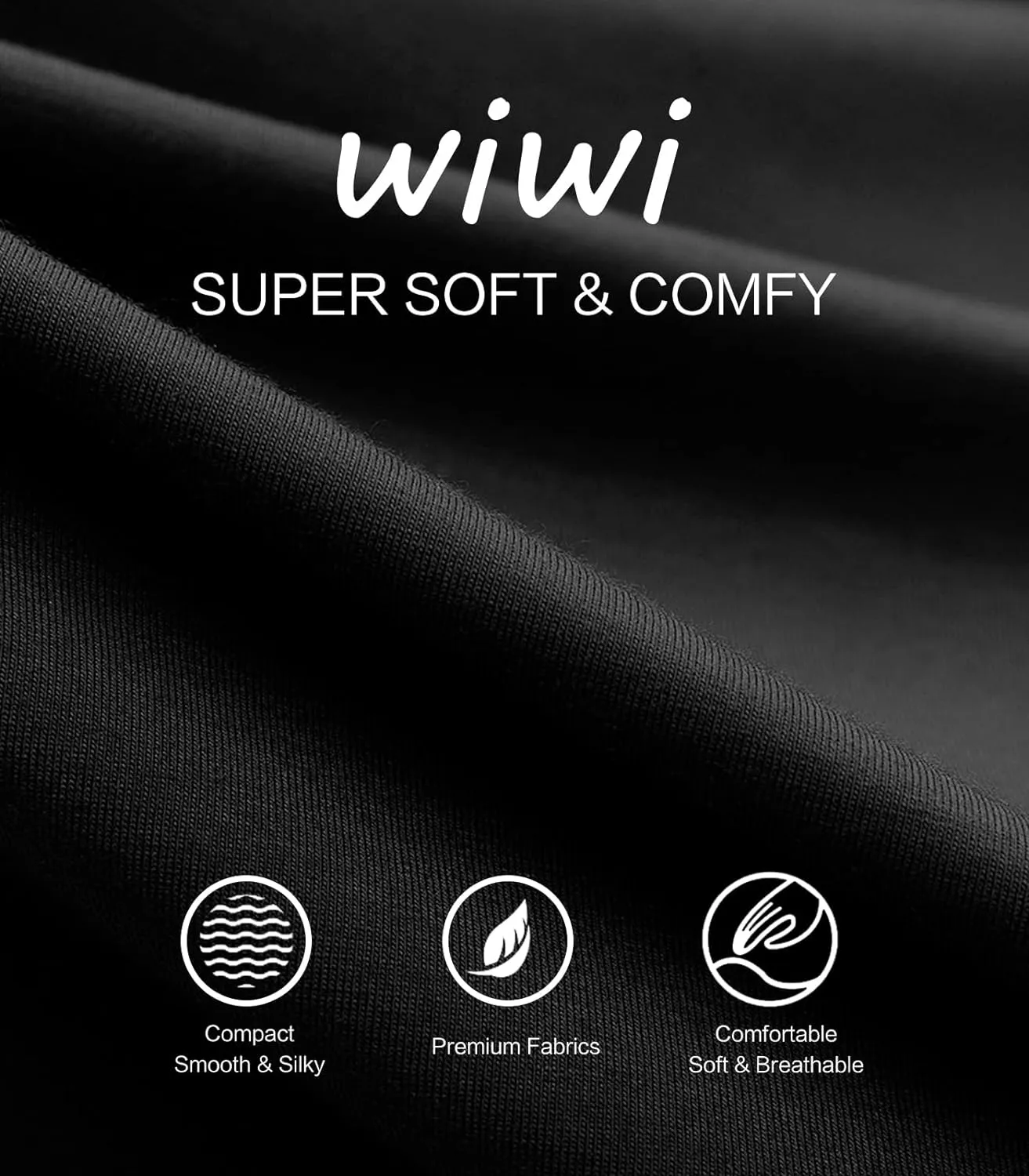 WiWi Viscose from Bamboo Women's Long Sleeve Pajama Sets Sleepwear with Jogger Pajamas Pants Soft Lounge Set Loungewear S-XXL