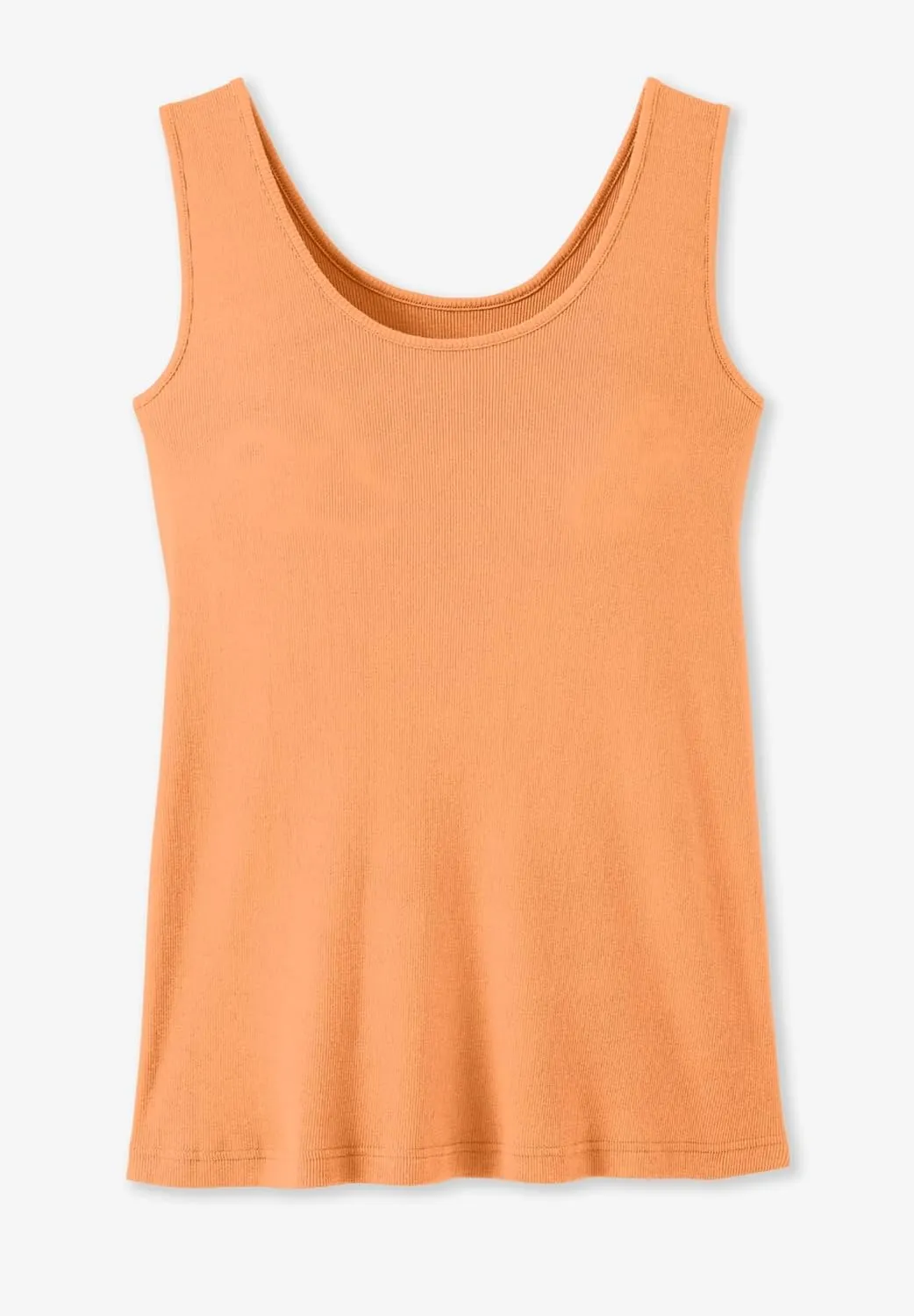 Woman Within Plus Size Rib Knit Tank