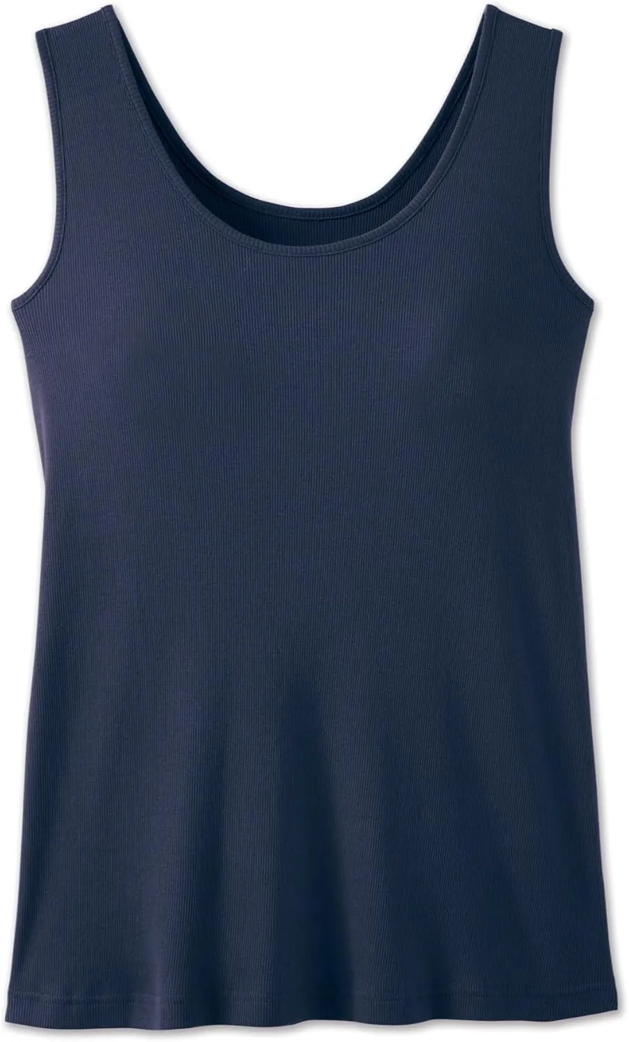 Woman Within Plus Size Rib Knit Tank