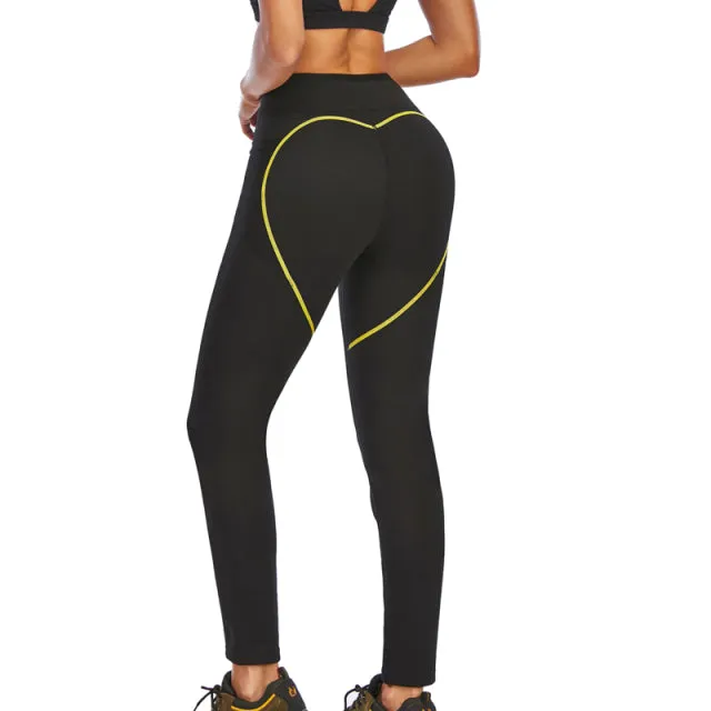 Women Sauna Slimming Pants   Top Neoprene Sweat Thermal Suits , Waist Trainer Belt Bodysuit