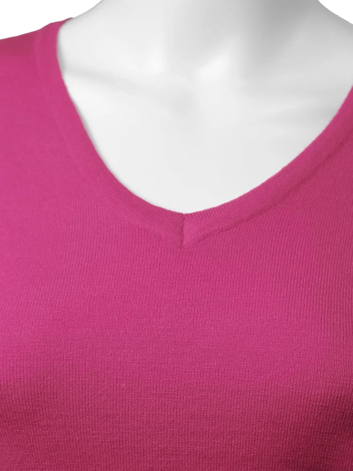 Women's Awesome 21 Women's Knit V-Neck Cardigan Basic Sweater