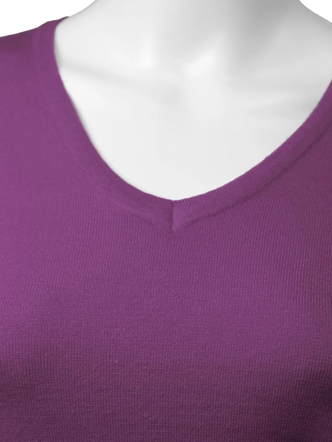 Women's Awesome 21 Women's Knit V-Neck Cardigan Basic Sweater