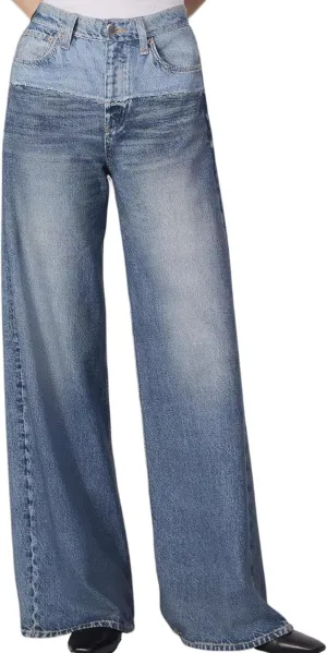 Womens French Terry Wide Leg Sweatpants Jeans Stretch Breathable Comfort Pants for Casual & Workout Y2K Clothes