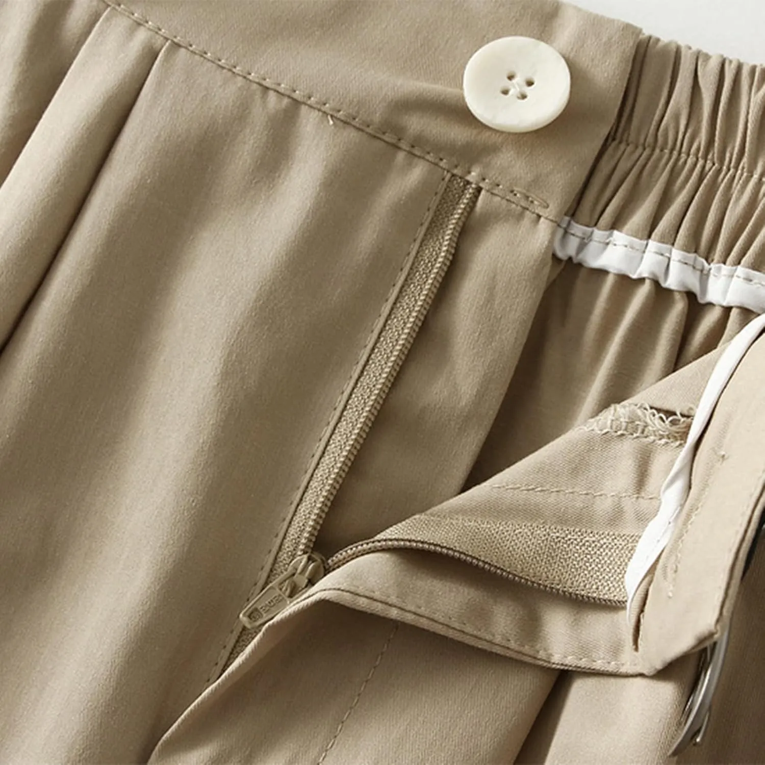 Womens Midi Skirt Pleated Midi Skirts Long Skirt with Pockets Flared Solid Color Dresses Comfort Umbrella Skirt