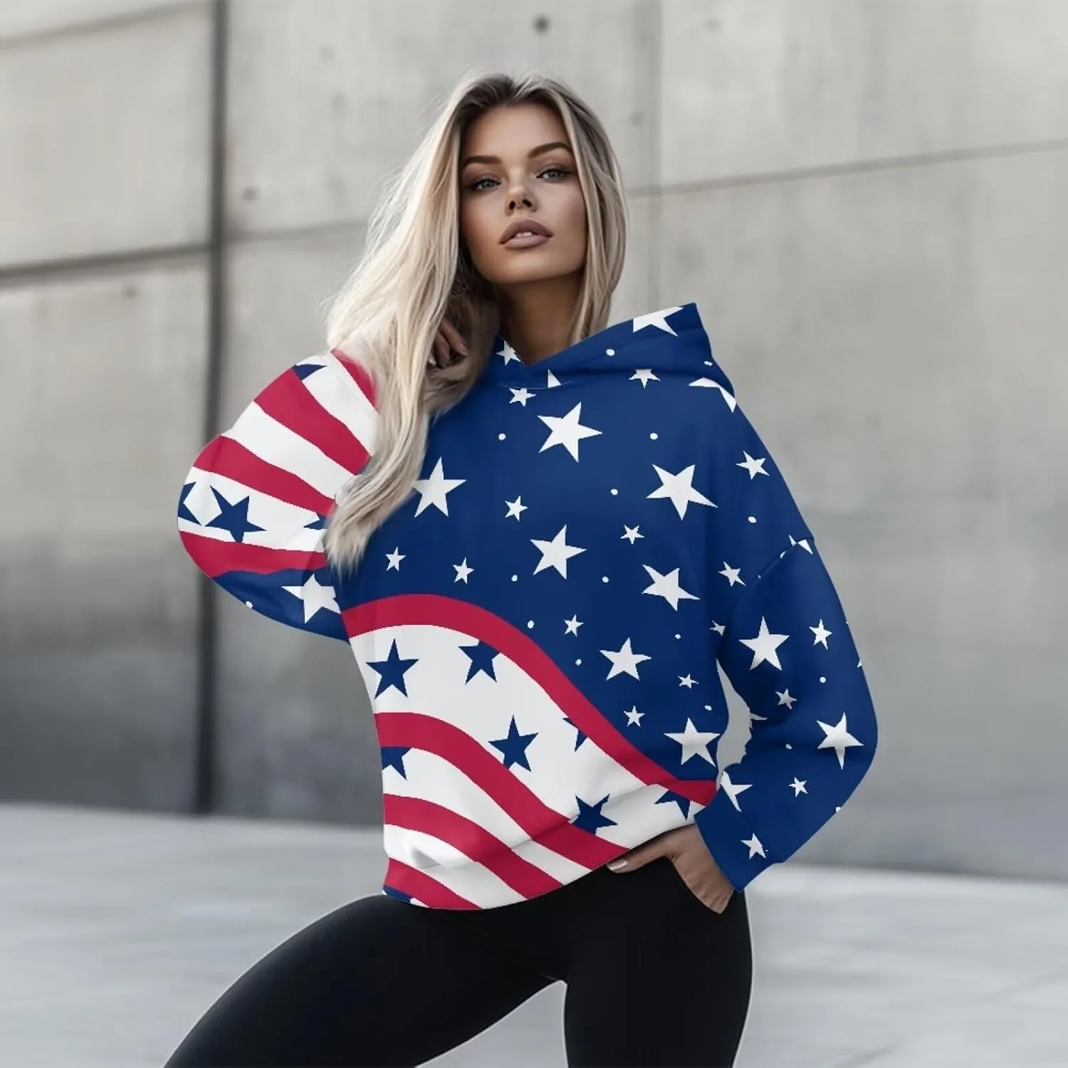 Women's Oversized Sweatshirt Hoodie Comfort Long Sleeve Pullover Sweatshirts Drop Shoulder Fall Outfits Christmas Clothes