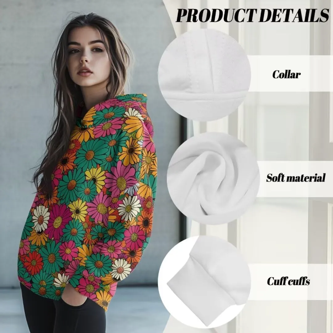Women's Oversized Sweatshirt Hoodie Comfort Long Sleeve Pullover Sweatshirts Drop Shoulder Fall Outfits Christmas Clothes