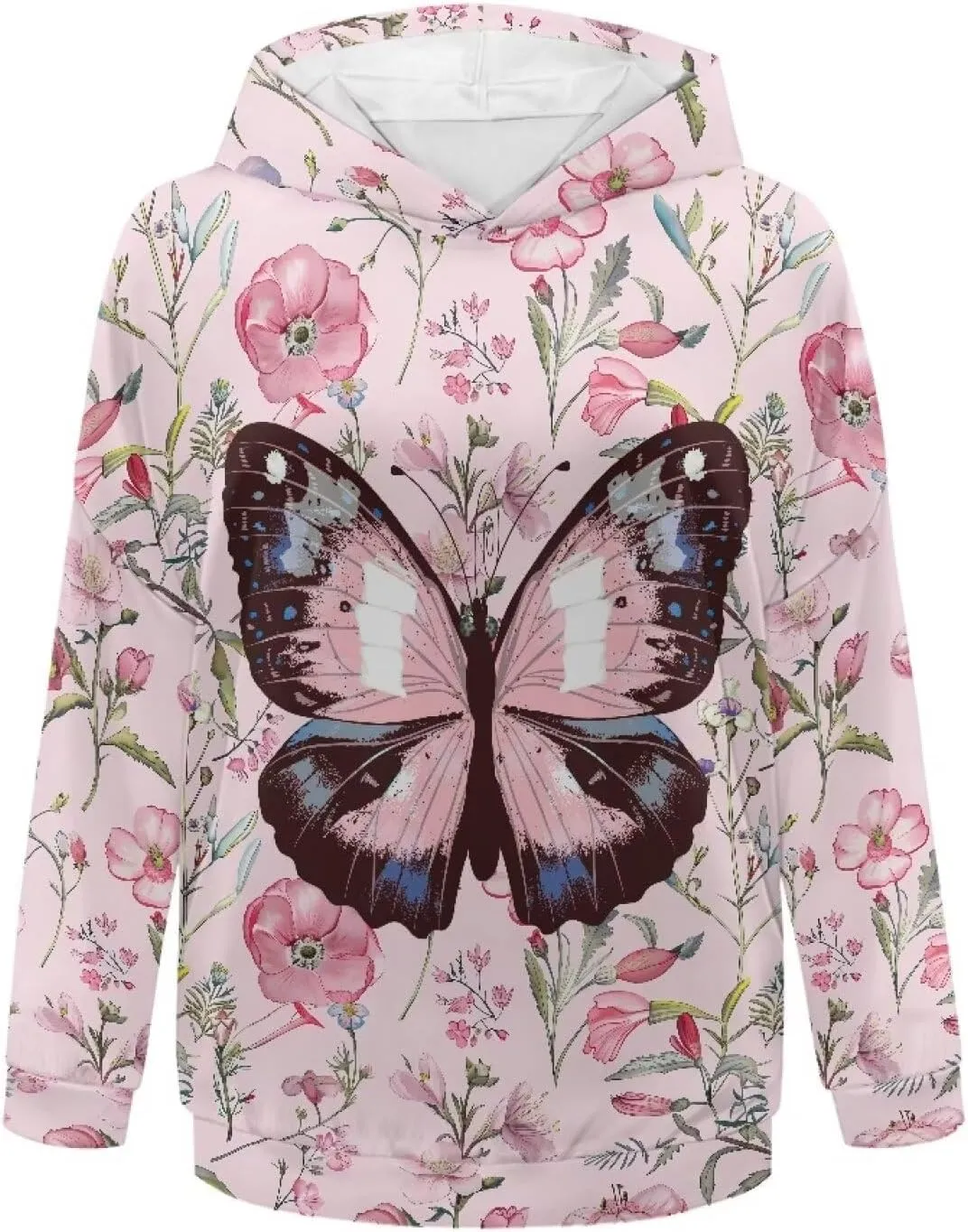 Women's Oversized Sweatshirt Hoodie Comfort Long Sleeve Pullover Sweatshirts Drop Shoulder Fall Outfits Christmas Clothes