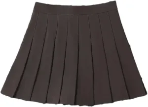 Women's Summer High Waist Mini Pleated Skirt  School Girl Uniform Skirt Casual Tennis Skirts