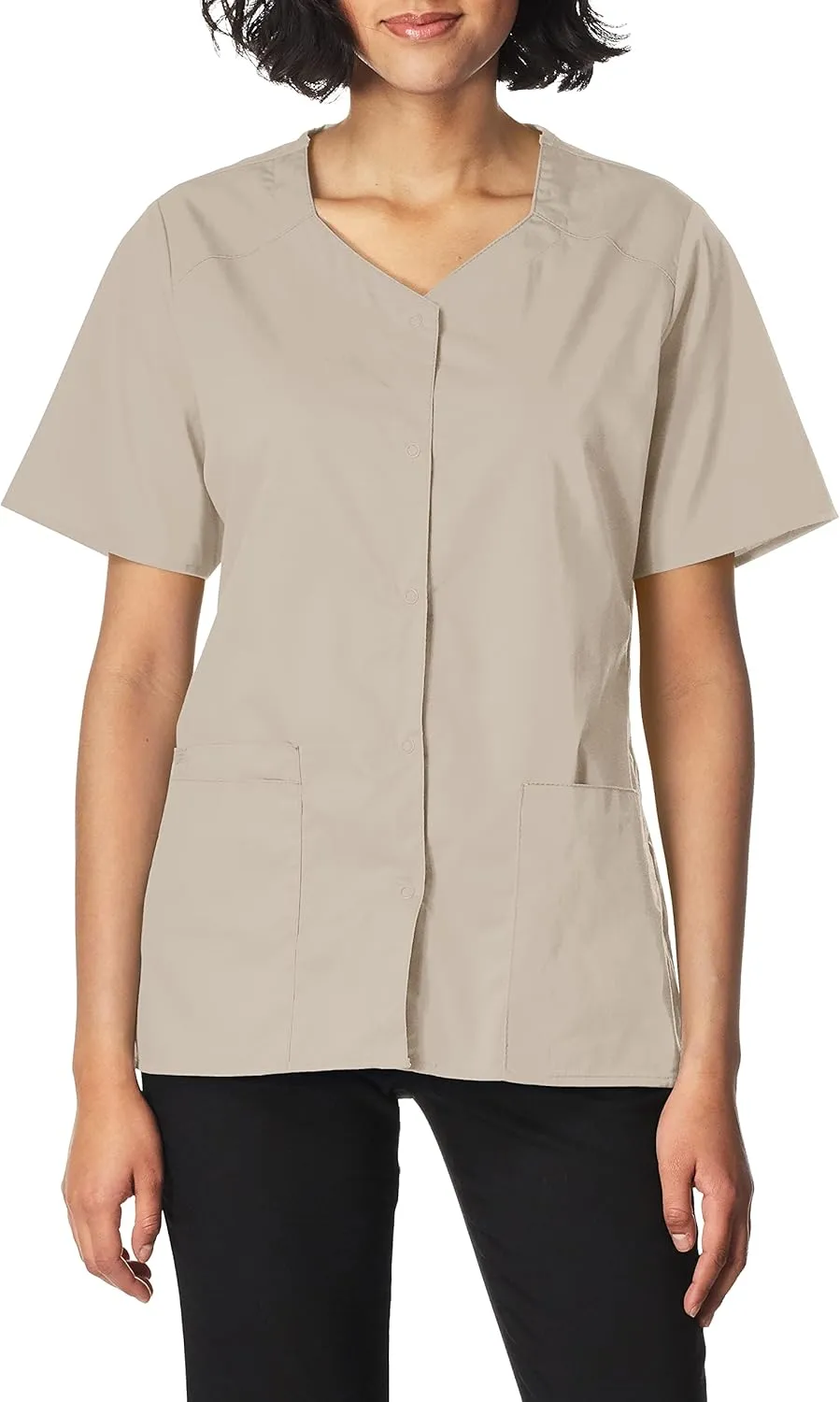 WonderWink Women's Wonderwork Short Sleeve Snap Jacket