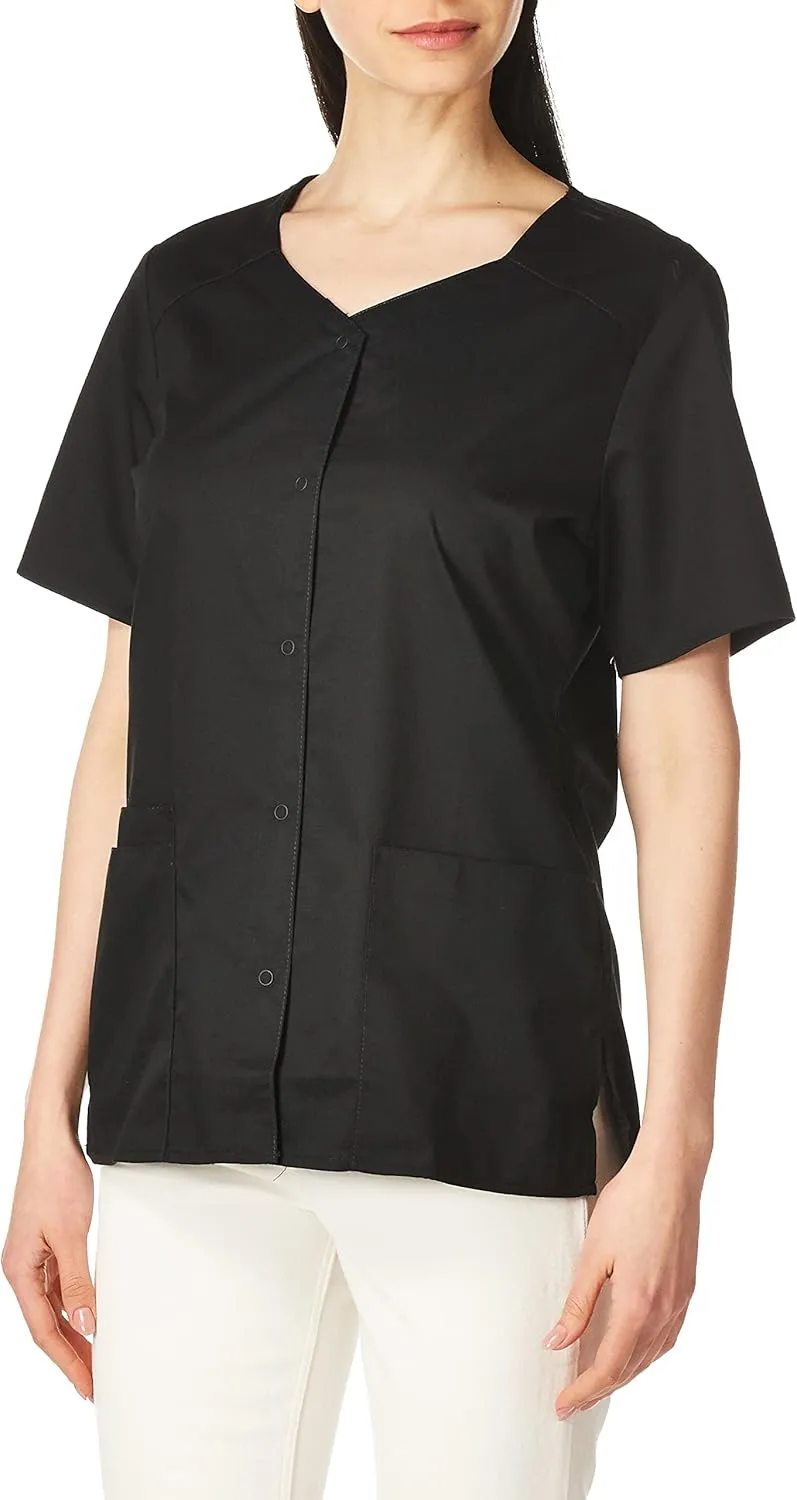 WonderWink Women's Wonderwork Short Sleeve Snap Jacket