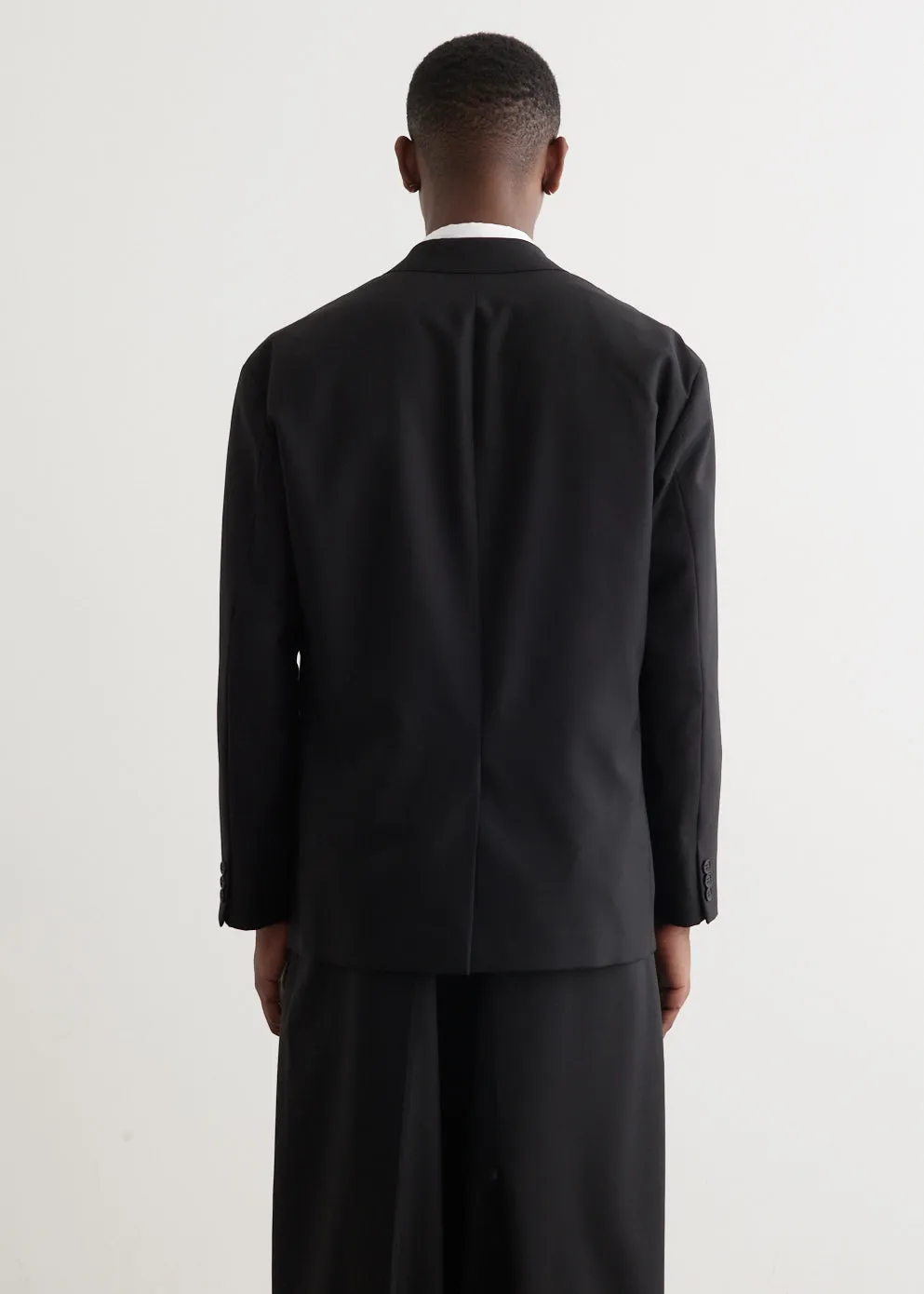 Wool Serge 2 Button Jacket