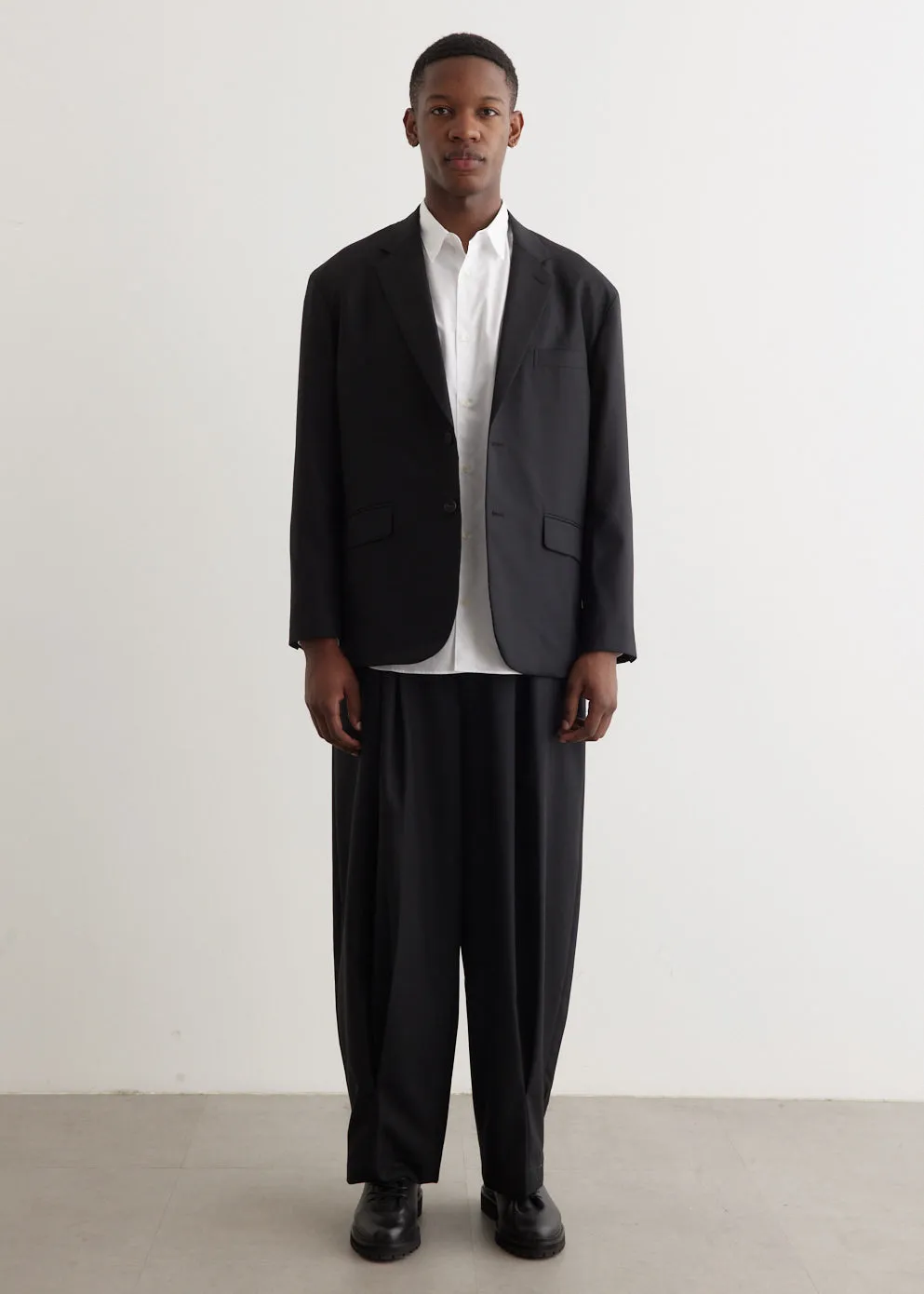 Wool Serge 2 Button Jacket