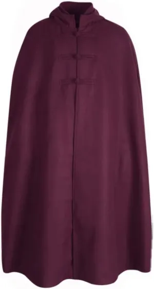 ZanYing Meditation Buddhist Thickened Hooded Cloak Monk Outfit