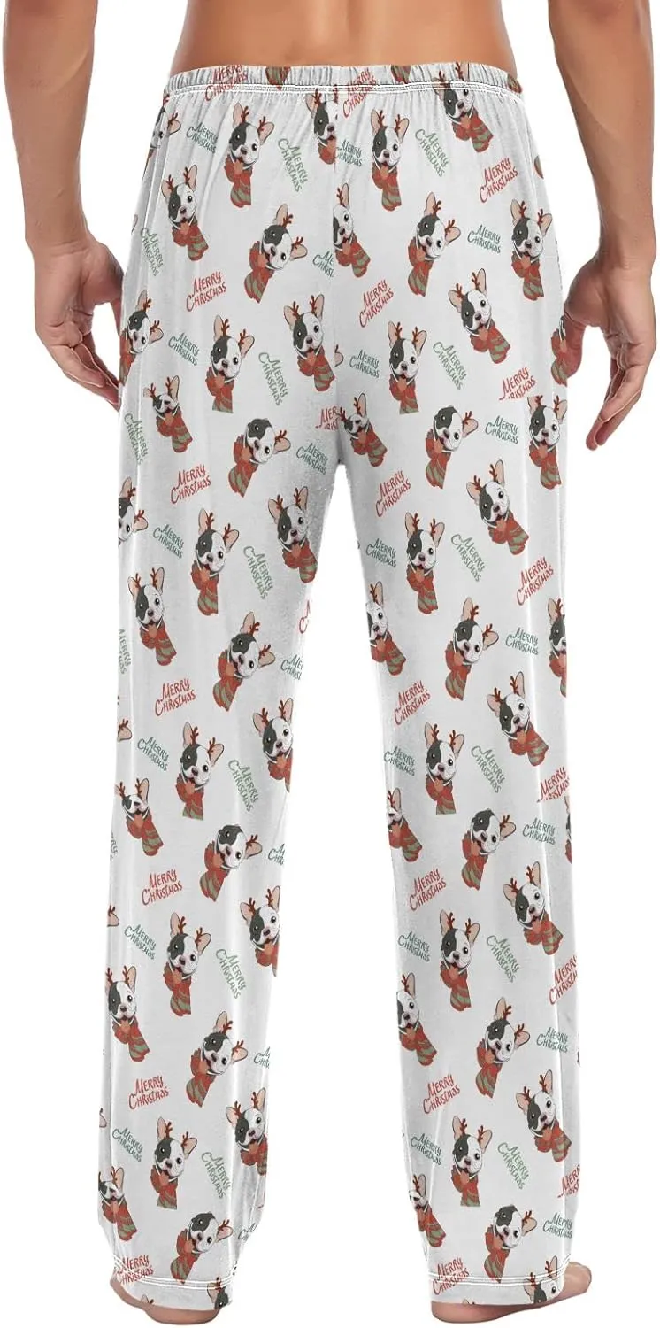ZZXXB Soth Devil Plaid Pajama Pants for Men Comfort Sleep Lounge Bottoms Straight-fit with Pockets S-XXL