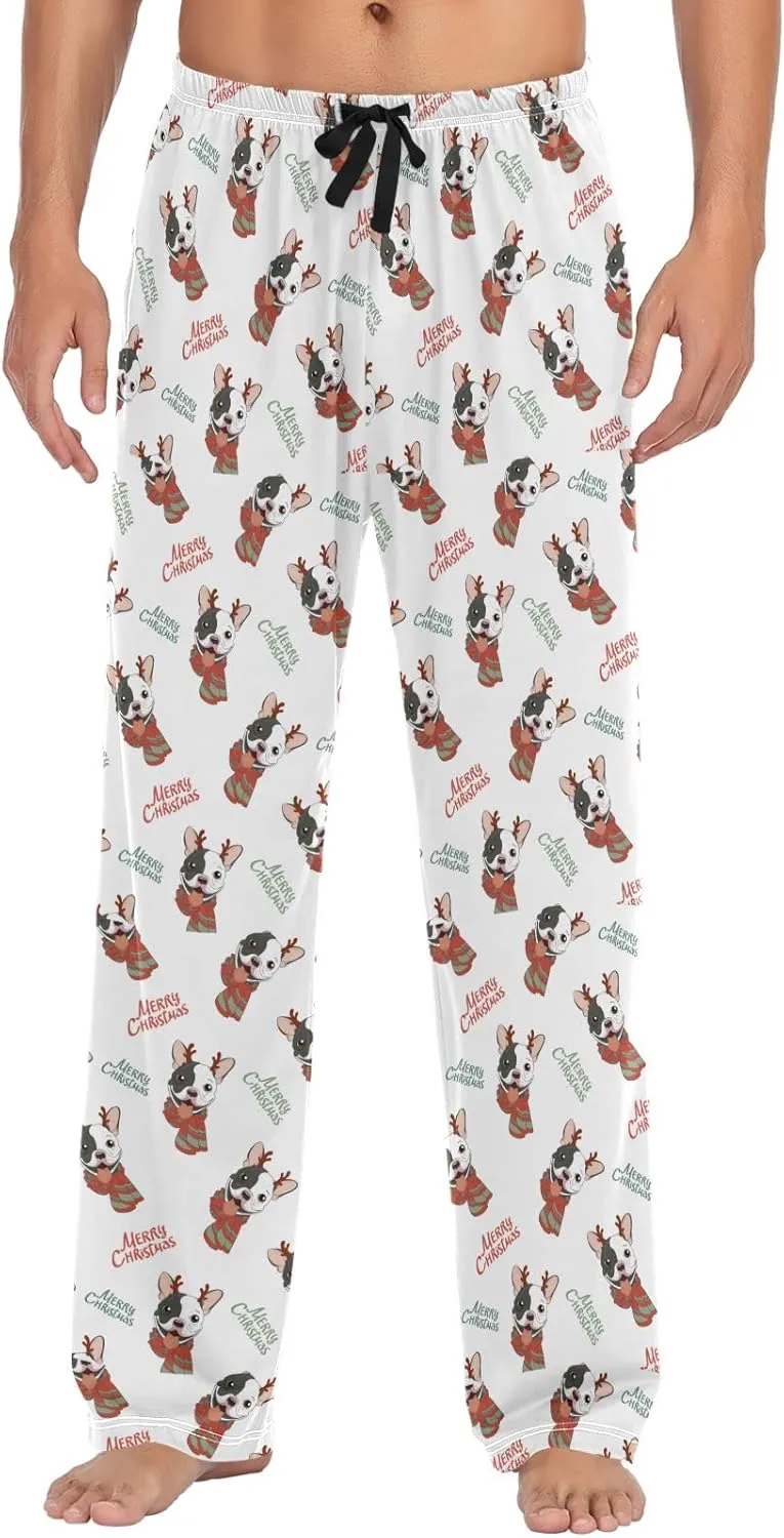 ZZXXB Soth Devil Plaid Pajama Pants for Men Comfort Sleep Lounge Bottoms Straight-fit with Pockets S-XXL